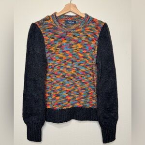 ModCloth Multicolor Knit Short Sleeve Sweater Women’s Small